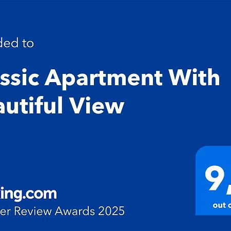Classic Apartment With Beautiful View Castória Exterior foto
