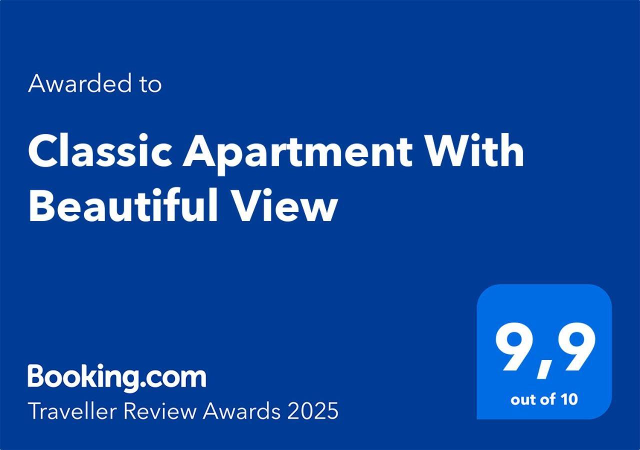 Classic Apartment With Beautiful View Castória Exterior foto